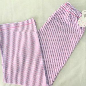 Pink Stripped Soft Flannel Pajama Pants